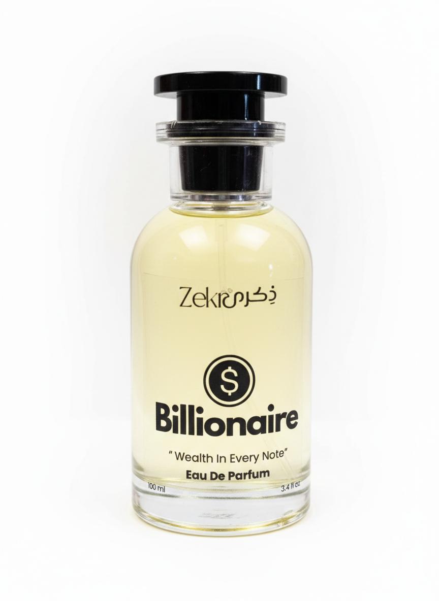 ZEKRA PERFUME — BILLIONAIRE