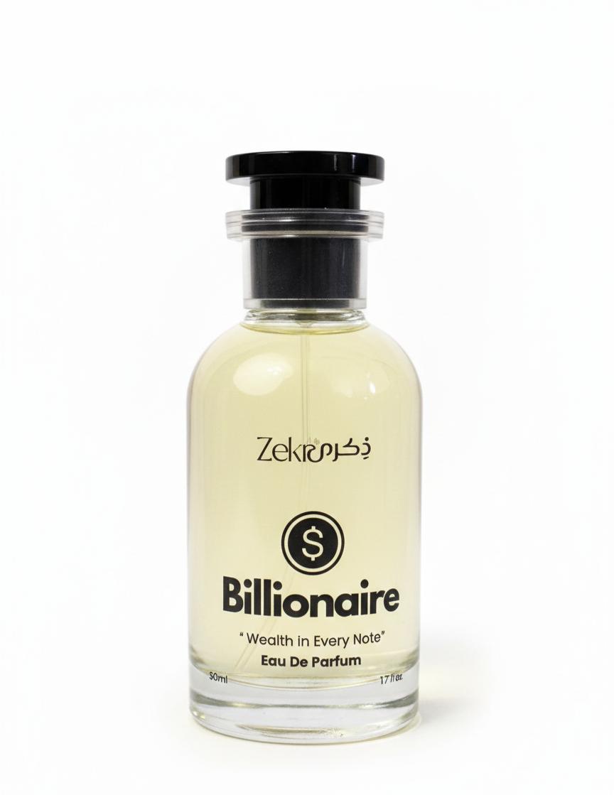 ZEKRA PERFUME — BILLIONAIRE