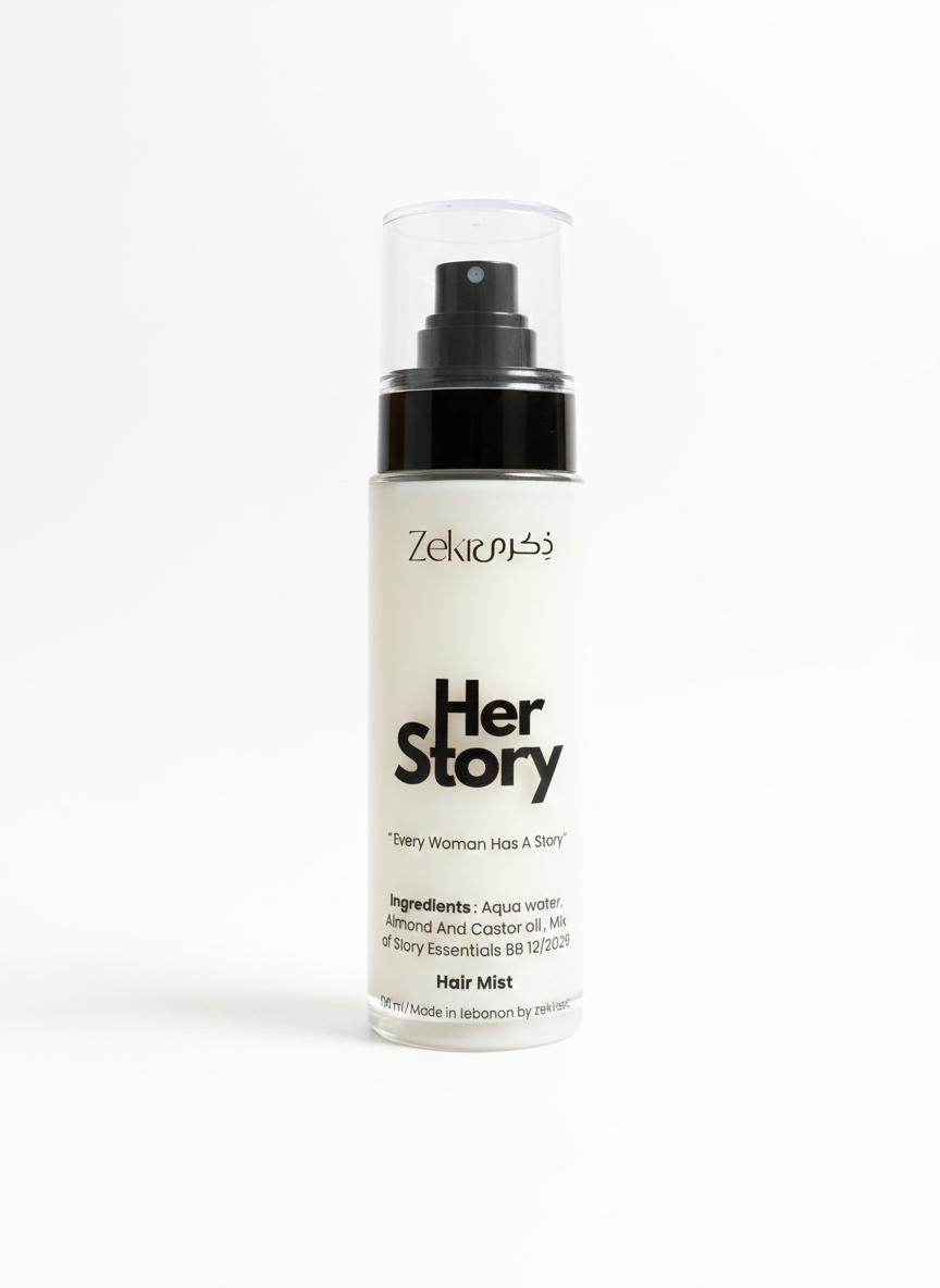 ZEKRA VEIL HAIR MIST – HER STORY