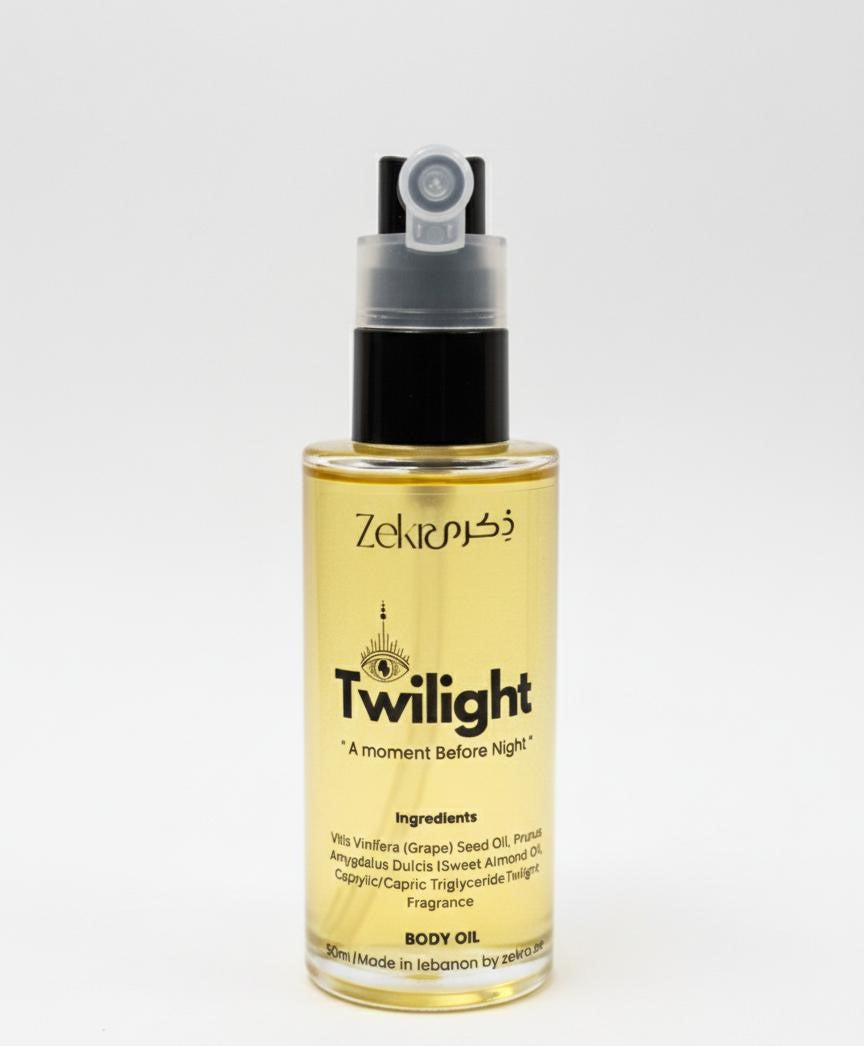 ZEKRA SILK BODY OIL –– TWILIGHT